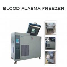 Labtron Blood Plasma Freezer maintains plasma quality with a core temperature of ≤ -30°C. It offers a control range of -70°C to 100°C, uniformity of ≤ 2°C, and fast cooling. Max capacity: 12000 ml per cycle. User-friendly with a colorful touch screen and includes 10 plasma bag clips.