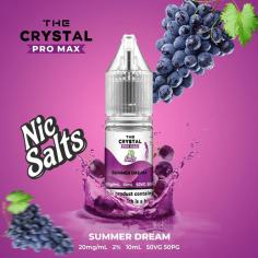 Understanding the science behind The Crystal Pro Max Vape Nic Salts reveals why they offer a superior vaping experience. Nicotine salts in this product provide a smoother throat hit, allowing for higher nicotine content without harshness. The unique formulation ensures rapid nicotine absorption, delivering a satisfying experience more quickly than traditional e-liquids. This makes The Crystal Pro Max Vape Nic Salts ideal for those seeking efficiency and satisfaction in their vaping sessions.