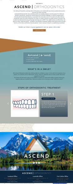 Transform your smile discreetly and effectively with Invisalign in Fort Collins. Our skilled orthodontists in Fort Collins will create a personalized treatment plan tailored to your specific dental needs, ensuring a comfortable and efficient path to a beautiful smile.

Learn More- https://www.ascend-orthodontics.com/fort-collins-orthodontist
