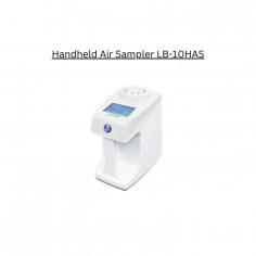 Handheld Air Sampler LB-10HAS is a high-efficient porous suction sampler comprised of 2 parts, offers 100 l/min ± 5% of sampling flow with 0.4 m/s of sampling port flow rate. Features color touch screen control with LCD display and group storage. Equipped with built-in lithium battery and USB interface, has aviation aluminum made sampling port and shell. Designed as per ISO 14698-1/2 standard, it has high collection efficiency, stable performance, and easy operation.

