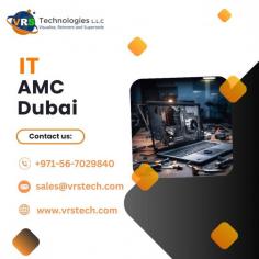 Ensure your IT systems are protected and efficient with top-notch IT AMC. VRS Technologies LLC offers most dynamic services of IT AMC Dubai. Contact us: +971-56-7029840 visit us: https://www.vrstech.com/annual-maintenance-contract-solutions.html