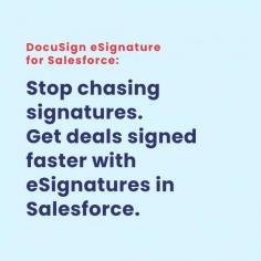 DocuSign eSignature for Salesforce