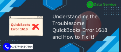 Facing QuickBooks Error 1618 during installation? Learn how to resolve this error, which occurs when another installation is in progress, and get QuickBooks running smoothly again.