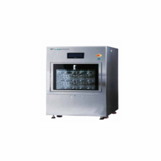  Labtron Automatic Glassware Washer offers a 220L capacity, 2 racks, self-cleaning, 36 nozzles, a HEPA filter, and operates at 0.3–0.8 MPa pressure. It washes up to 99°C and dries up to 120°C with a PLC touch screen and 12 programs.