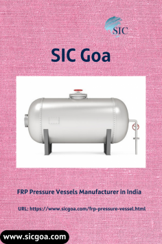 FRP Pressure Vessels Manufacturer in India