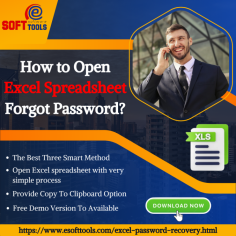 Users forget the password of their Excel spreadsheet for some reason and are unable to open the file. To overcome such problems, use eSoftTools Excel password recovery software. This software is the best for recovering passwords and opening Excel spreadsheets forgot password. This software opens multiple files such as Excel, workbook, word documents, access, and other files. Our software provides the best 3 recovery methods like brute force attack, dictionary attack, mask attack. Users can recover the password of any character with the help of these methods. Free demo is also provided to users by eSoftTools software.