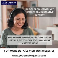 Administrative Virtual Assistance

If you are looking for a good administrative virtual assistance but couldn’t find one then Get Remote Agents is the best option. Get Remote Agents provides you with the best administrative virtual assistance. We always place prime importance to the satisfaction of our clients.

Visit: https://www.getremoteagents.com/
