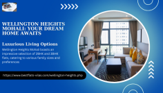 https://www.bestflats-vilas.com/wellington-heights.php
Are you searching for the perfect home in Mohali? Look no further than Wellington Heights, one of the top 5 flats in Mohali. Located in the prime Sector 117, Wellington Heights offers a range of options for those looking to buy new apartments and flats in Mohali.
