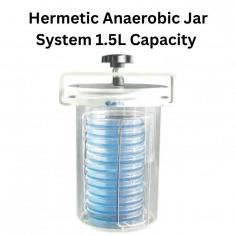 Labnic anaerobic jar system is a 1.5 L hermetic type jar designed with PMMA material. The unit can attain an anaerobic condition in 2 to 4 hrs. Equipped with a high-quality O-ring, it is used to make tight seals between the jar and lid. 