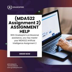 With Gradespire's professional assistance, you may master your MDA522 Artificial Intelligence Assignment 2. Our specialized assistance makes sure you grasp difficult AI ideas and do well on your assignments. To improve learning and attain the best outcomes, take advantage of personalized solutions and thorough explanations. You may rely on us to guide you through your task with assurance and accuracy.