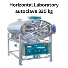 Labtron horizontal laboratory autoclave 320 kg is a cylindrical-oriented autoclave equipped with an automated drying function, a fully automatic computer-controlled system, and a self-inflating leak-proof chamber. It features a safe door lock system, a digital LCD display, and automatic shutoff to prevent overload of current.
