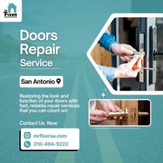 When your door isn't functioning properly, it affects your home's security and comfort. Mr. Fixer offers expert door repair services in San Antonio, providing quick and reliable solutions to restore your door's functionality. With our skilled team and commitment to quality, we’re the perfect choice to get your door back in shape. Contact us today for exceptional service! Call us now. Visit: https://mrfixersa.com/door-window-installation-and-repair-services/