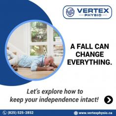 At Vertex Physio & Performance Centers in Edmonton, we provide fall prevention programs tailored to help you stay safe, active, and independent. 
