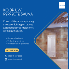 Ontdek de perfecte sauna voor thuis en geniet van een heiligdom van ontspanning en verjonging. Onze sauna's zijn ontworpen om uitzonderlijk comfort te bieden, uw welzijn te verbeteren en uw dagelijkse routine te verbeteren. Kies uit een reeks stijlen en functies om de ideale pasvorm voor uw ruimte te vinden en ervaar de transformerende voordelen van regelmatig saunagebruik.