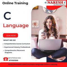 Best C Language Online Training Institute - NareshIT