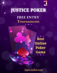 Feeling lucky? Prove your poker skills and win real money in our best Online Poker Tournament on Justice Poker. No need to break the bank to join – it's completely free to play. With exciting gameplay and a chance to walk away with cash prizes, this tournament is not to be missed. Sign up now and let the games begin at: https://justicepoker.com/