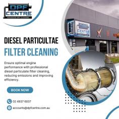 Ensure optimal engine performance with professional diesel particulate filter cleaning, reducing emissions and improving efficiency.