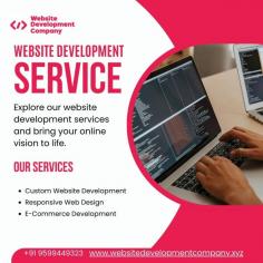 Looking for a top-notch Web Development Agency in Delhi, India? Look no further than Website Development Company in India! Our expert team delivers effective Development solutions to help your business stand out online. Contact us today.
webside: www.websitedevelopmentcompany.xyz