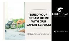 Get Your Budget-Friendly Home Construction Services Today!

We render full support from the concept design to the ending refinements in every phase. Whether you are constructing a new house or changing a current area, our affordable home construction in Raleigh has the most advanced methods and materials to ensure its long-lastingness and beauty. Contact Eagle Construction at 919-292-4509 for more details!