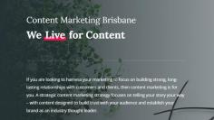 Top Content Marketing Services | BeKonstructive Marketing

We pick your brain to learn the ins-and-outs of your brand – your brand values, tone, and target audience – to find the best way to capture and engage your audience.! Call us at 0413844190

https://bekonstructivemarketing.com.au/brisbane-content-marketing-2/

