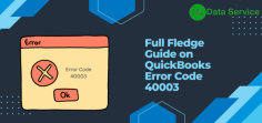 QuickBooks Error Code 40003 occurs due to internet connectivity issues or firewall blocks. Learn how to troubleshoot and resolve this error to restore online banking functions.