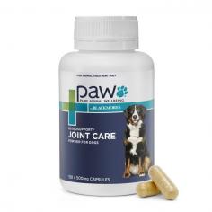 PAW Osteosupport Joint Care Powder is a clinically proven oral joint treatment for dogs. This product comes in a pack of 80 capsules that is very easy to dose. It provides fast and effective joint pain relief for dogs. Dogs displaying signs of arthritis, lameness, lack of mobility, etc should be given these powdered capsules. Furthermore, enhancing the cartilage production, it helps in the optimal joint care of dogs.
