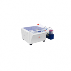 Labmate Single Automated Gram Stainer offers rapid, consistent staining for 1-10 slides using 1.2-1.8 mL of reagent. It features adjustable rotation speeds (6-200 rpm) and a cycle time of 13-18 minutes. The horizontal staining chamber ensures slide protection during the process.
