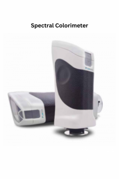 Labtron Spectral Colorimeter offers high precision using spectral measurement theory, enhancing accuracy significantly. It features Di/8 diffusion illumination, a 40 mm integrated sphere, CLED light source, 400-700 nm wavelength range, 10 nm spectral resolution, and a 2-second measuring time.