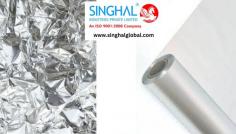 Aluminum foil is a thin sheet of aluminum metal, usually less than 0.2 millimeters thick, that is widely used for its protective and insulating properties. The process of making aluminum foil involves rolling large slabs of aluminum into thin sheets, which are then used in diverse applications due to their flexibility and durability.