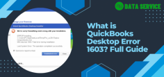 Error 1603 in QuickBooks occurs during installation or updates due to issues with the .NET Framework, disk space, or corrupted files. Learn how to fix this error easily.