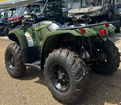 2024 Yamaha Kodiak 450 EPS

The 2024 Yamaha Kodiak 450 EPS in Green, available at Brookhaven Powersports, is a versatile ATV designed for both work and recreation. Equipped with a fuel-efficient 421cc engine, it delivers reliable power for tough tasks and off-road adventures. The Electric Power Steering (EPS) ensures smooth handling and reduced fatigue on rough terrain. With a durable chassis, 4WD capability, and impressive towing capacity, the Kodiak 450 EPS offers a perfect balance of performance, durability, and comfort, making it ideal for riders of all levels.