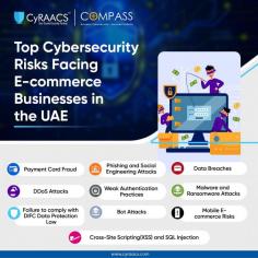 As e-commerce businesses in the UAE grow, so do the cybersecurity threats. From data breaches to phishing attacks, companies need to stay vigilant. CyRAACS™ offers expert solutions tailored to tackle the unique cybersecurity challenges in the UAE’s e-commerce landscape, ensuring your business stays secure and compliant.

Secure your e-commerce business today with CyRAACS™’ expert cybersecurity solutions. Safeguard your digital future now!