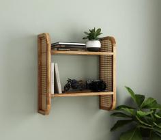 Kira Natural Finish Wall Shelf – Cane & Mango Wood Fusion

Add a rustic yet modern flair to your living space with the Kira Natural Finish Wall Shelf. Crafted from mango wood and detailed with cane accents, this wall-mounted shelf is both functional and stylish. Its organic materials and clean lines offer a charming way to organize and display items in any room.

Visit For More Info - https://www.woodenstreet.com/wall-shelves