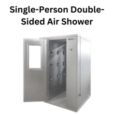 Labnics air shower also known as a clean room air shower, bathes objects/persons with filtered air. It features a HEPA filter with a 30 mm diameter, 12 nozzles with a caliber of 15-20 m/s, and an automatic interlocking barrier between clean and unclean rooms. It's energy-saving and easy to maintain.