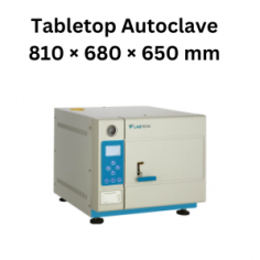 Labtron Tabletop Autoclave provides automatic sterilization at 55-134°C with a 35L chamber, 0.22 MPa pressure, and a 1-99-minute timer. Features include a pulse vacuum exhaust, auto-dry, safety door lock, and an integrated printer for record-keeping.