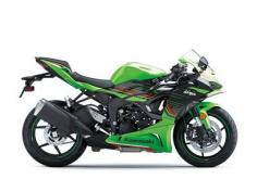 2024 Kawasaki Ninja ZX-6R ABS KRT Edition

The 2024 Kawasaki Ninja ZX-6R ABS KRT Edition, available at All Seasons Motorsports, is a high-performance sportbike that embodies Kawasaki's racing heritage. Powered by a 636cc inline-four engine, it offers a perfect balance of power and handling. The KRT (Kawasaki Racing Team) Edition features a striking lime green and black color scheme inspired by Kawasaki’s MotoGP bikes. Equipped with ABS, a quick shifter, and advanced traction control, this bike is designed for both street and track use, providing thrilling performance and precise control.