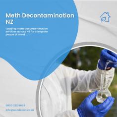 If you are a property owner contact us today for Meth Decontamination NZ


Our Meth Decontamination NZ can help you if your business, home, or vehicle needs meth contamination. Live in healthy NZ homes and reduce the risks to avoid any potential health issues. For a quick check if any of your assets has been contaminated with methamphetamine use our instant Meth Testing Kits.