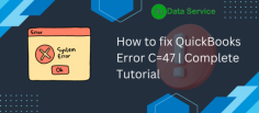 The C=47 error in QuickBooks Desktop occurs due to data file corruption or incomplete transactions, leading to system crashes. Resolve it by using QuickBooks' Verify and Rebuild tools, restoring backups, or updating the software.