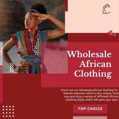 Check out our Wholesale African Clothing For Women selection which is very unique, Visit now and shop a variety of different African Clothing Styles which will open your eyes.
Source Link: https://www.global-lover.com/african-clothing-for-women/