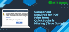 QuickBooks detected that a component required to create PDF files is missing on Windows 11. Learn how to fix this issue and restore PDF functionality.