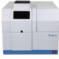 Labtron flame atomic absorption spectrophotometer uses a microprocessor to analyze metal ions via flame and graphite furnace atomization in the working spectral range of 190–900 nm. The unit has an alarm feature for fuel gas leaks, abnormal flow, low air pressure, and flame extinction.
