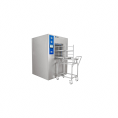 Fison Horizontal Autoclave, with a 500 L capacity, features  stainless steel interior and door panels. It operates at 150℃, max 139℃, and 0-0.25 MPa. Equipped with a pneumatic valve, vertical sliding door, vacuum pump, steam saturation, and thermal insulation, 
it ensures reliable.
 