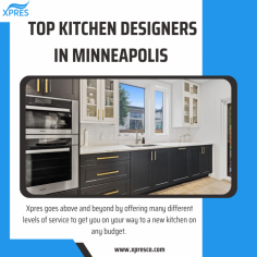 Discover the expertise of top kitchen designers in Minneapolis with Xpres Co. Our team specializes in creating stunning, functional kitchens tailored to your unique style and needs. From modern minimalism to classical elegance, we bring your vision to life with innovative design solutions and high-quality craftsmanship. Experience exceptional kitchen design—contact us today!