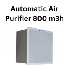 Labnics automatic air purifier is an efficient mechanical filter unit. it has rated air volume of 800 m3h and HEPA filter efficiency of 0.9999. it features a Compact and ergonomic design with Fixed air diffusers cover and condole a top piece.