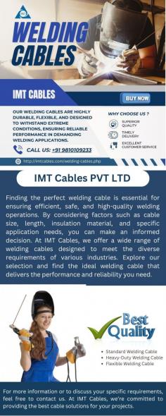 Welding cables Manufacturers