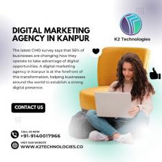 The latest CMO survey says that 56% of businesses are changing how they operate to take advantage of digital opportunities. A digital marketing agency in Kanpur is at the forefront of this transformation, helping businesses around the world to establish a strong digital presence. Visit K2 Technologies to learn more.
