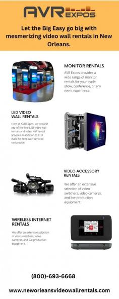 Experience the difference with AVR Expos: Top audio-visual rentals for trade shows and business events
nationwide. 