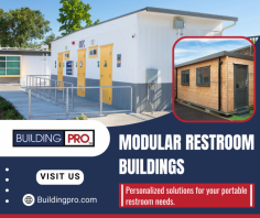 Compact Modular Restroom Solutions

We specialize in crafting top-notch modular restroom buildings to meet your specific needs. Our facilities are easy to transport, set up, and maintain, ensuring comfort and privacy for users. For more details, mail us at bill@buildingpro.com.