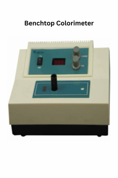 Labtron Benchtop Colorimeter measures color and concentration with light filters ranging from 420 to 660 nm and uses a high-quality silicon photodiode for reliable detection. It includes dual knobs for precise focusing on samples with varying opacity, ensuring stability and reproducibility of ±5 nm.
