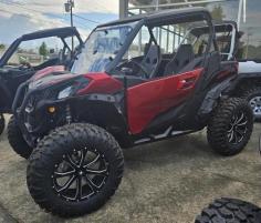 2024 Can-Am Maverick Sport DPS 1000R

The 2024 Can-Am® Maverick Sport DPS 1000R in Red, available at Brookhaven Powersports, is a high-performance off-road vehicle built for adrenaline-filled adventures. Powered by a 976cc Rotax V-twin engine, it offers 100 horsepower for powerful acceleration and handling. The DPS (Dynamic Power Steering) enhances control, making it easier to navigate challenging terrains. With its sporty design, comfortable ergonomics, and advanced suspension, the Maverick Sport 1000R is perfect for those looking for thrilling rides across a variety of off-road landscapes.
